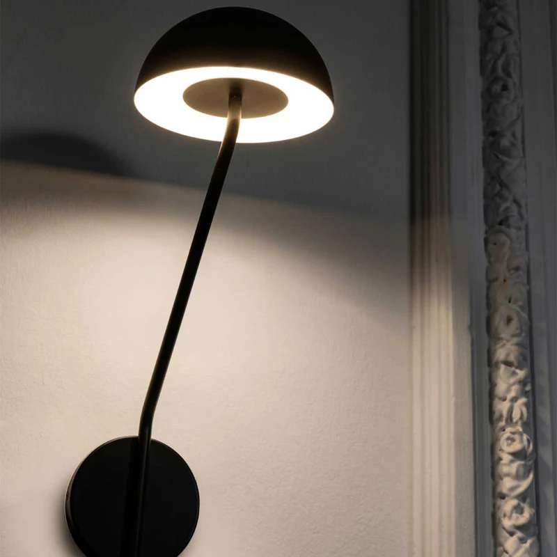 Pure - Applique murale LED en acier, style minimaliste