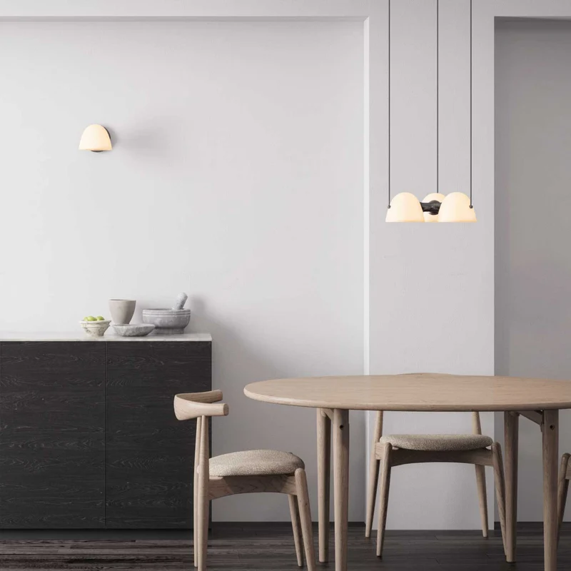 Fuse - Applique murale en albâtre et laiton vieilli, style contemporain