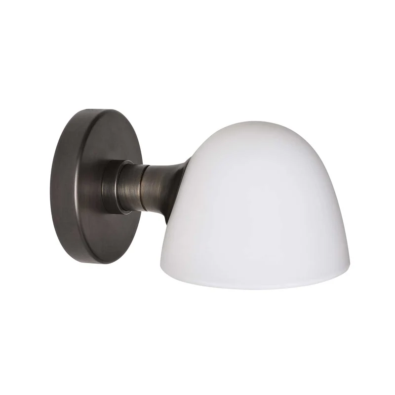 Fuse - Applique murale en albâtre et laiton vieilli, style contemporain