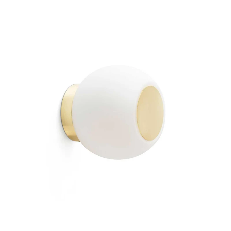 Moy - Applique murale LED en acier et verre, style contemporain