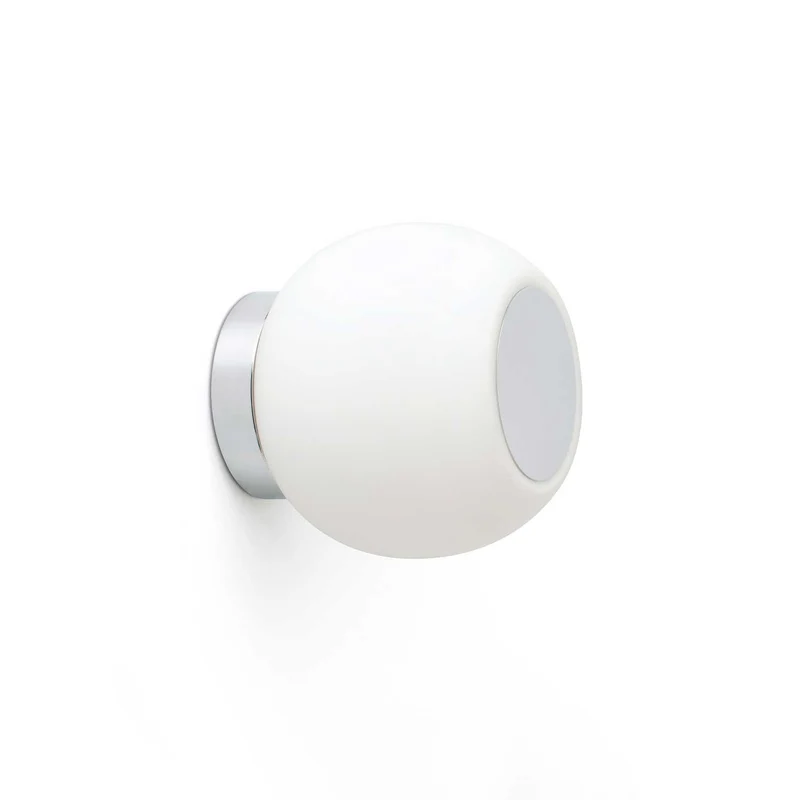 Moy - Applique murale LED en acier et verre, style contemporain
