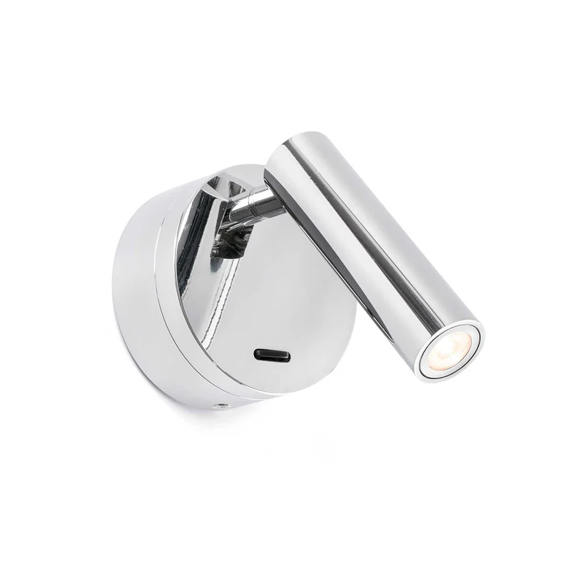 Boc - Applique murale LED en acier, style contemporain
