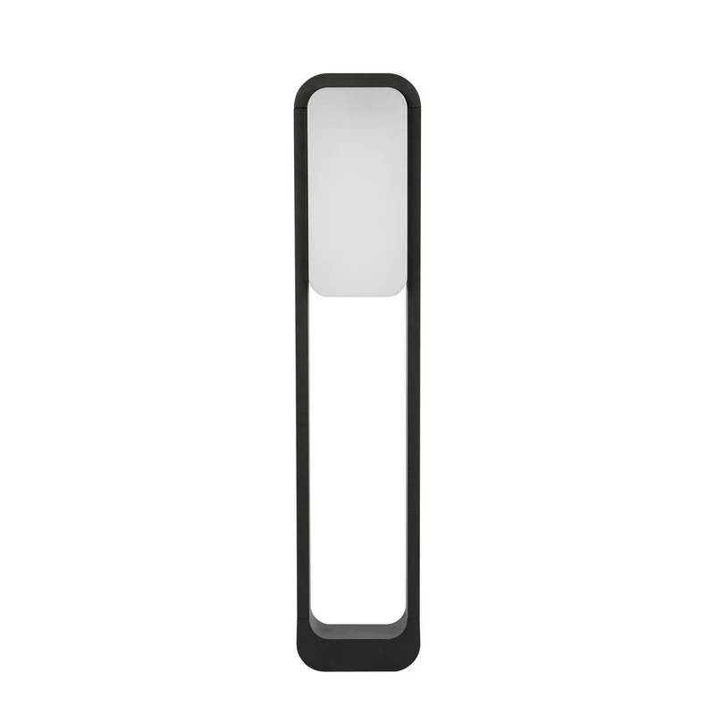 Sticker - Borne LED en acier, style contemporain