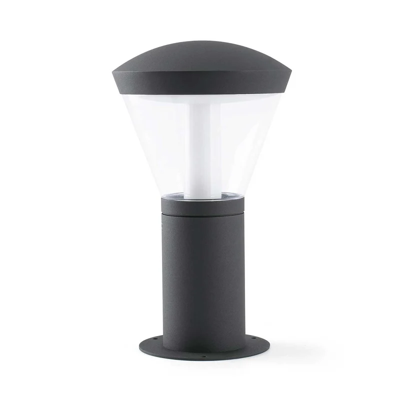 Shelby - Borne LED en aluminium, style contemporain