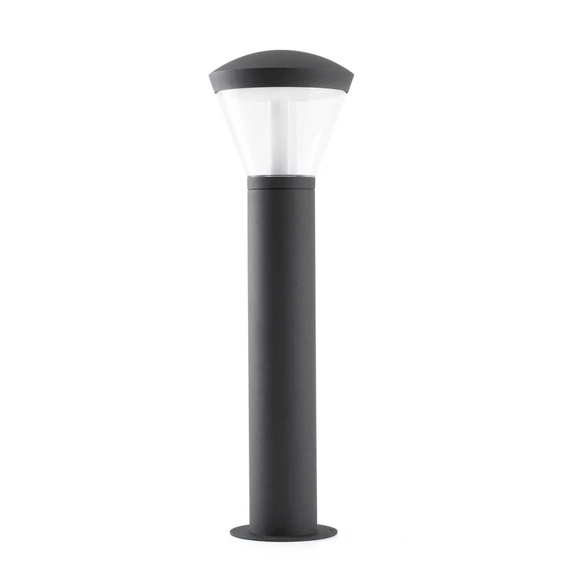 Shelby - Borne LED en aluminium, style contemporain