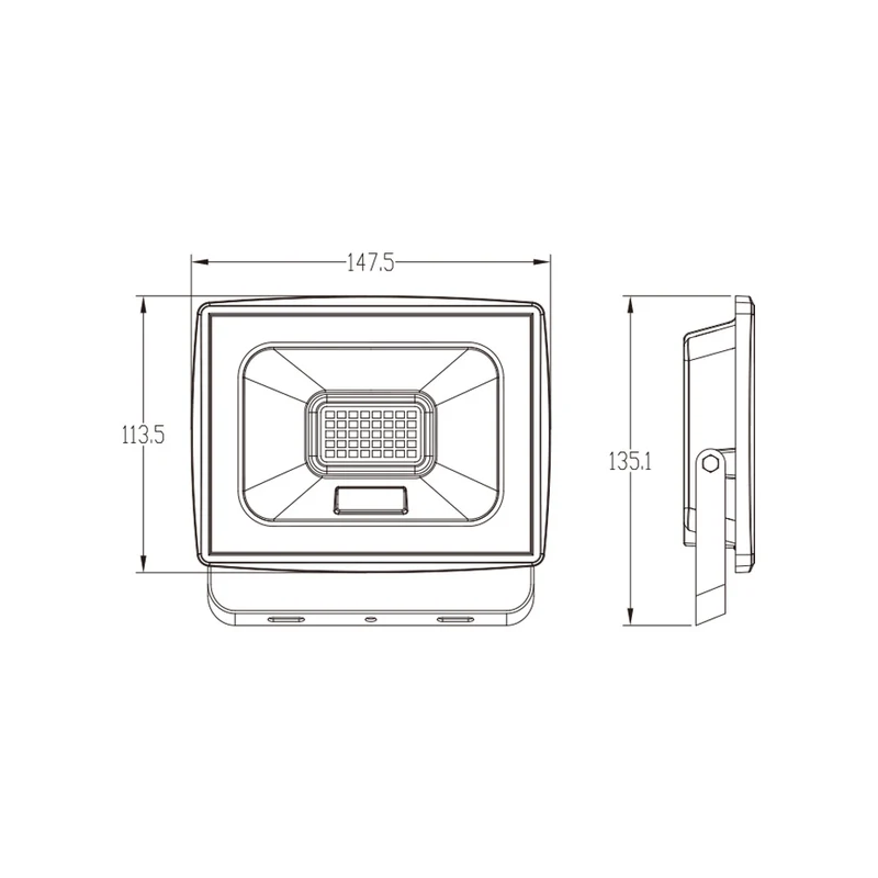 FARETTO LED EK02-30W-NC