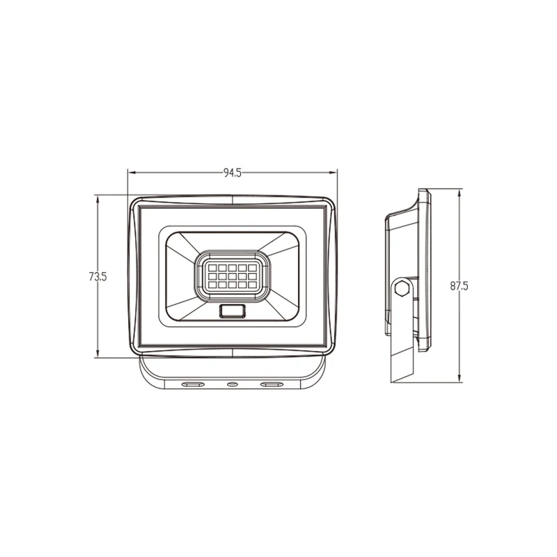 FARETTO LED EK02-10W-NC