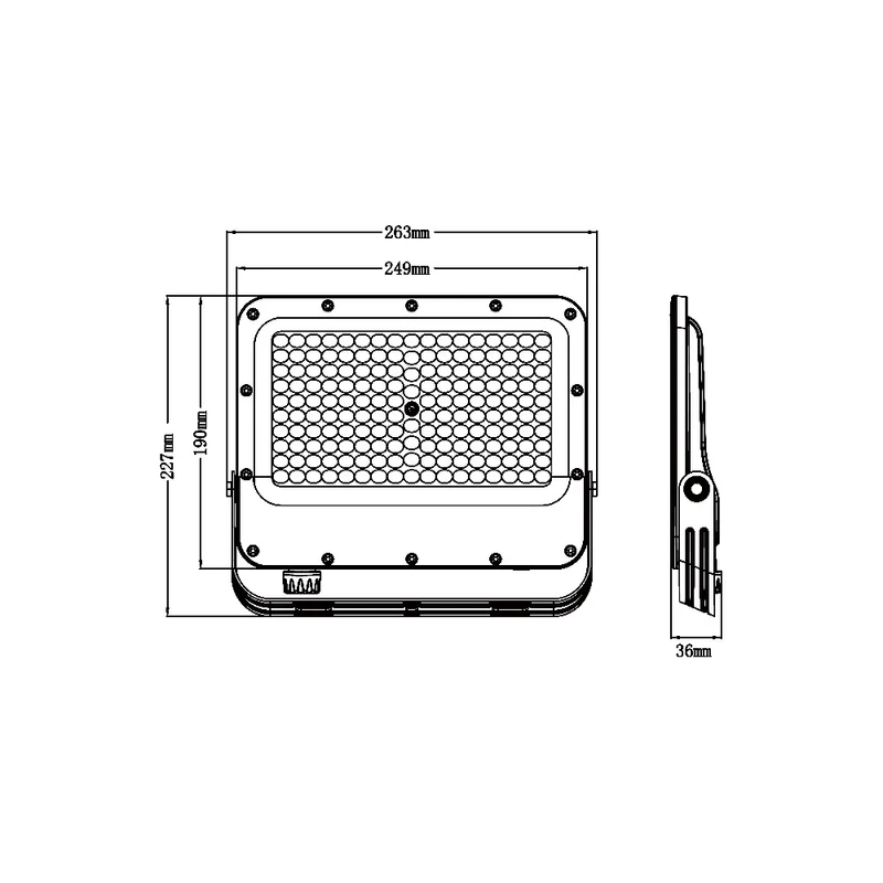 FARETTO LED BK05-100W-B3C
