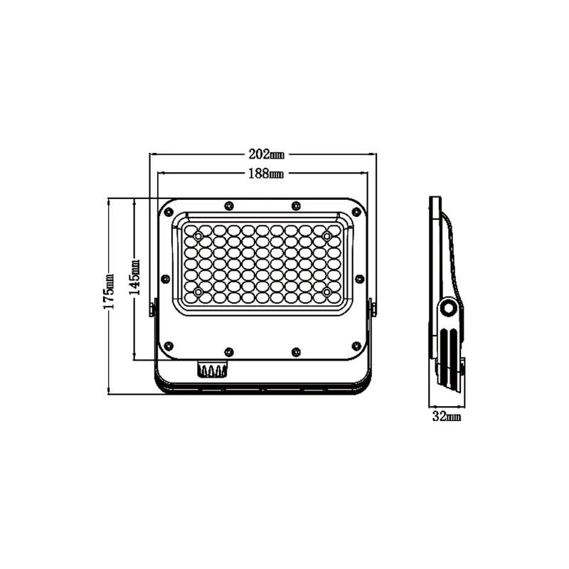 FARETTO LED BK05-50W-B3C