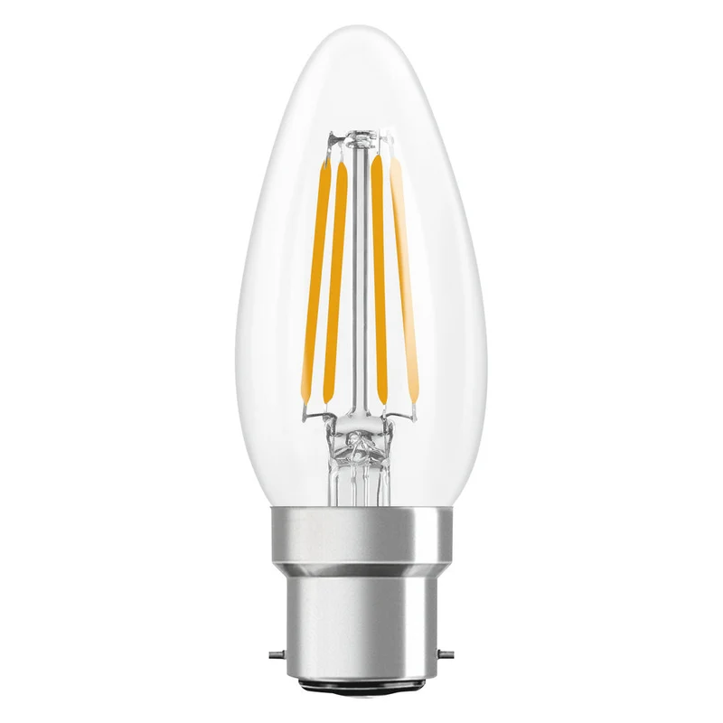 Retrofit LED CLASSIC B 3.4W 840 Trasparente B22d
