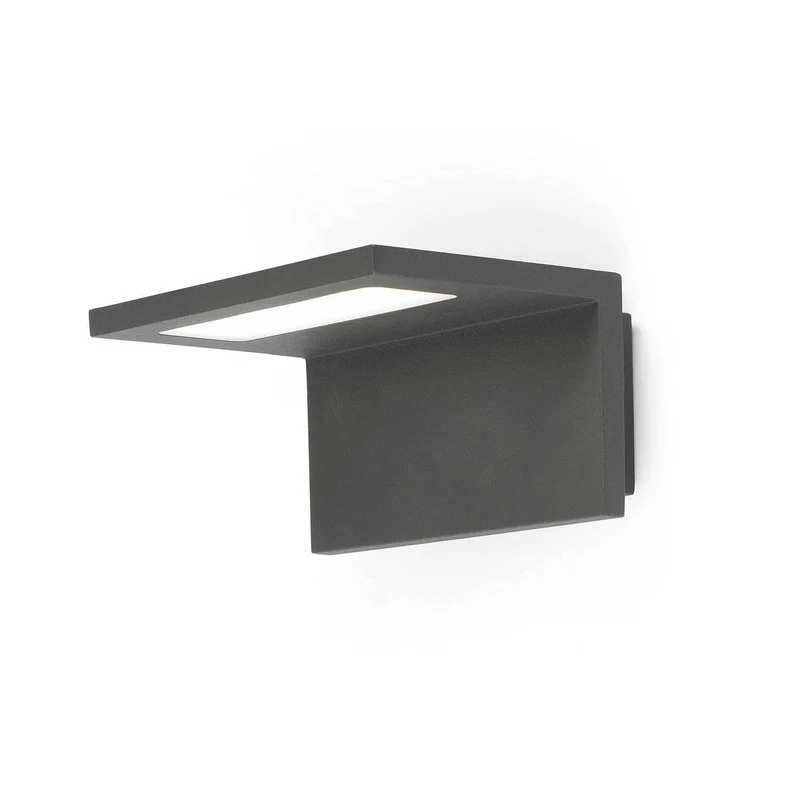 Ele - Applique murale LED en acier, style contemporain