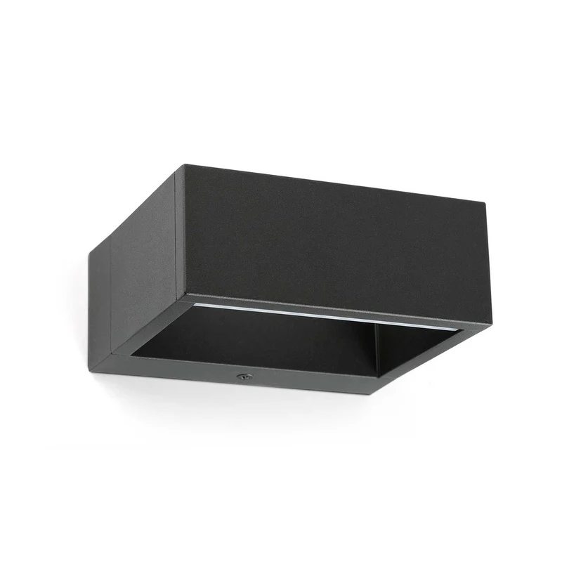 Alp - Applique murale LED d’extérieur en acier, style contemporain