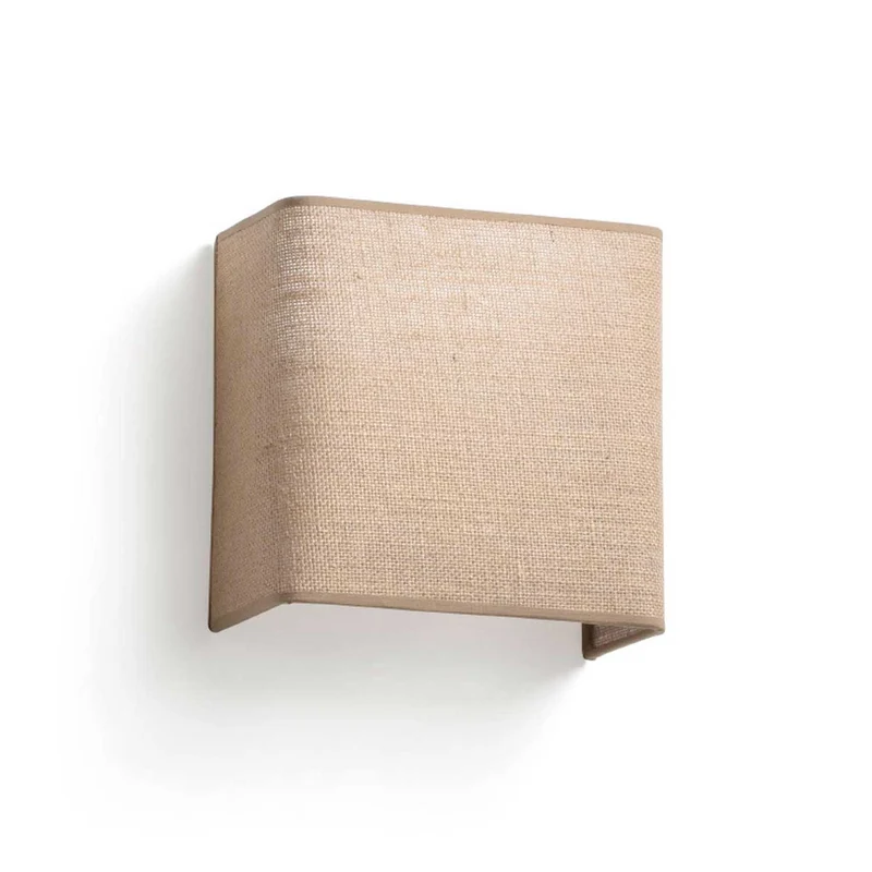 Otton - Applique murale horizontale modulable en jute, style bohème