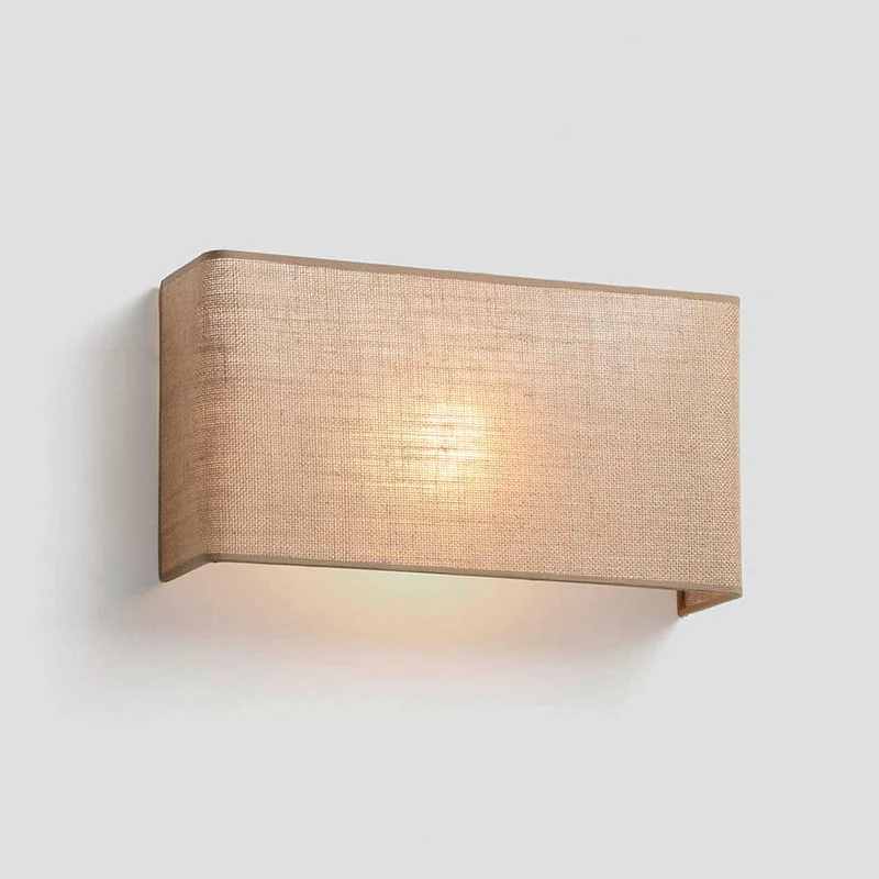 Otton - Applique murale horizontale modulable en jute, style bohème