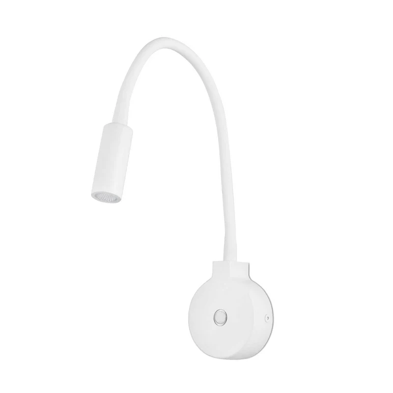 Pixie - Applique murale LED à bras articulé en acier, style contemporain