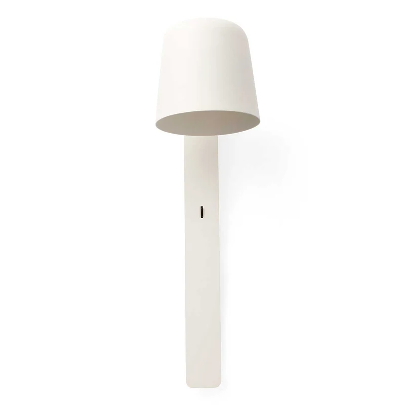 Tila - Applique murale avec liseuse en acier, style contemporain