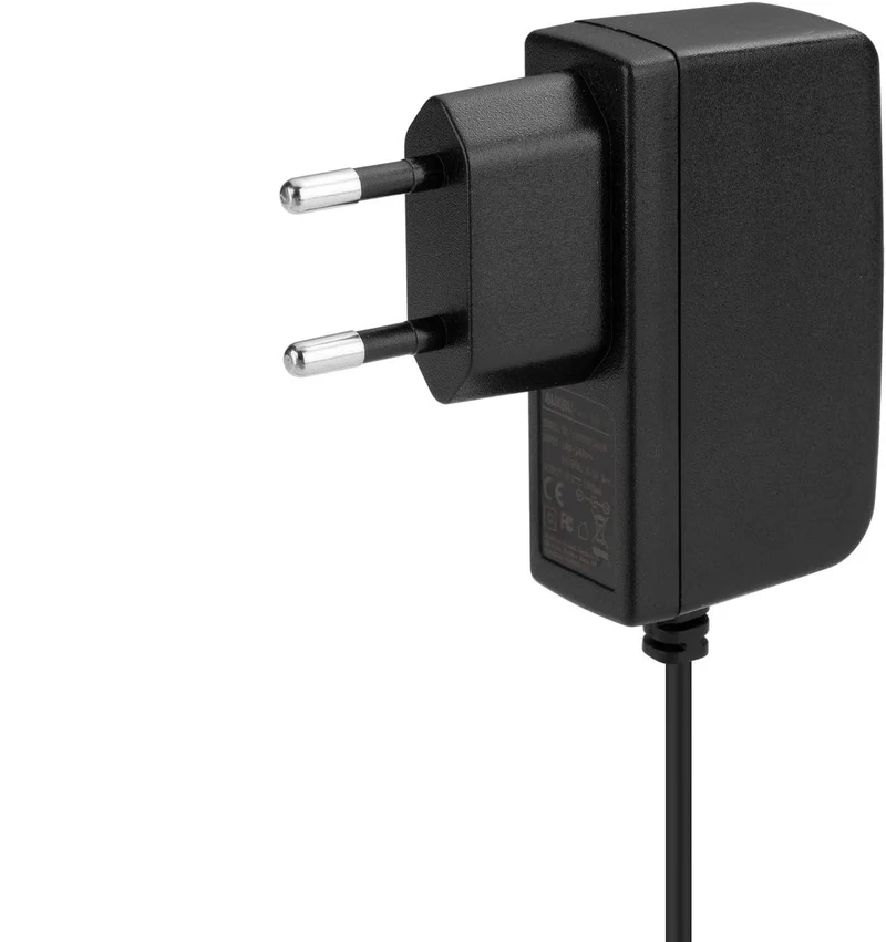 Alimentatore 10W uscita fissa Alpha Elettronica Switching, caricabatterie per tablet 5Vdc 2A, alimentatore, caricatore tablet