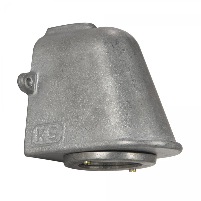 Casa Padrino Jugendstil Hofleuchte 8 x 9 x H. 10 cm - Silber - Nostalgische Wetterfeste Außenleuchte
