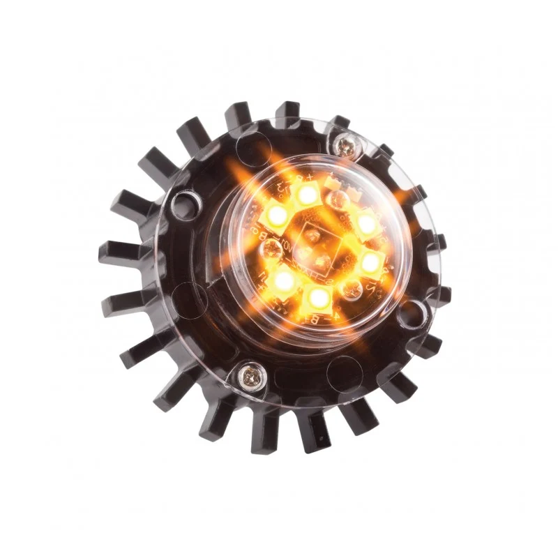 Faro di segnalazione a LED Blue Hideaway a 6 LED / Autolamps a LED