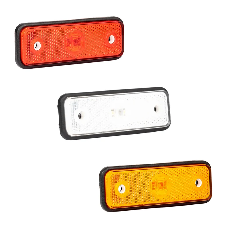 Luce di posizione a LED rettangolare sottile con riflettore