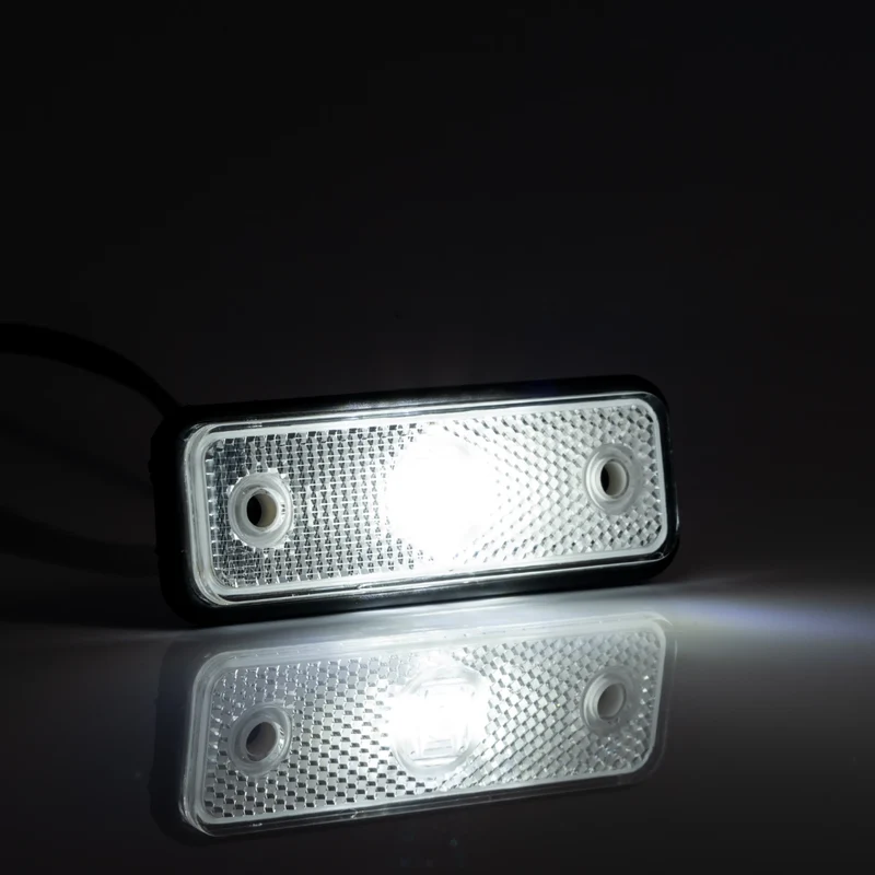 Luce di posizione a LED rettangolare sottile con riflettore