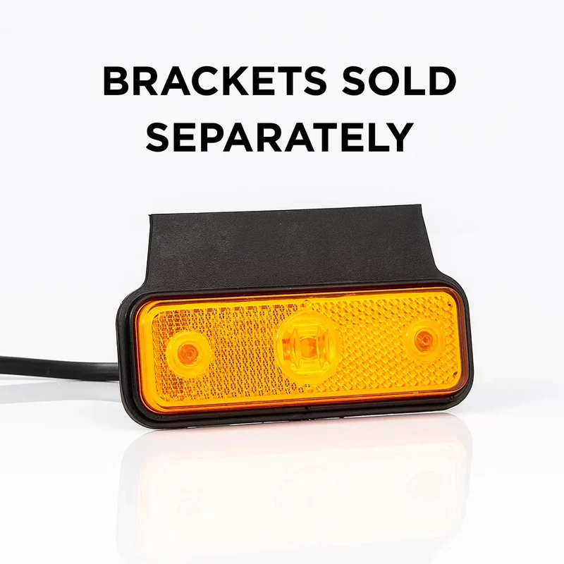 Luce di posizione a LED rettangolare sottile con riflettore