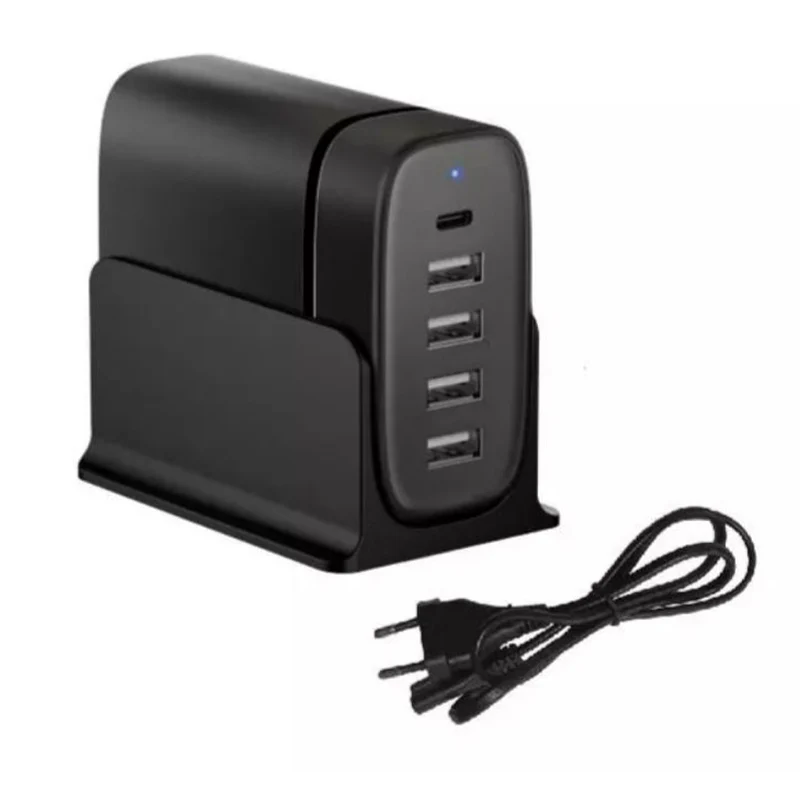 Alcapower adattatore di rete 100-240V AC caricatore rapido USB PD + USB type-A caricabatterie da viaggio