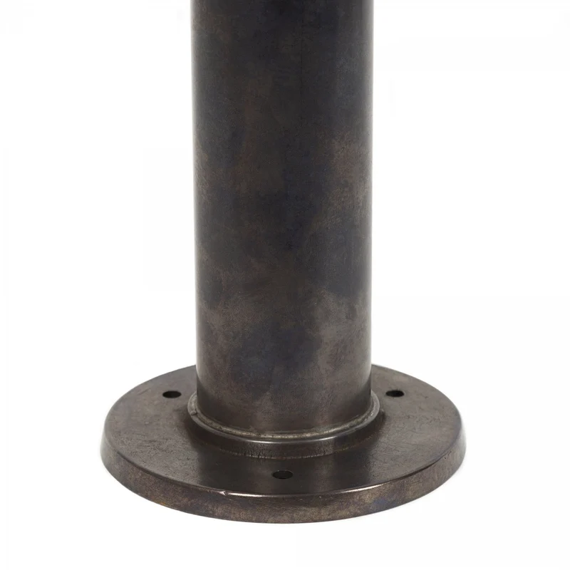 Casa Padrino Jugendstil Sockelleuchte 13 x H. 50 cm - Bronze - Nostalgische Wetterfeste Außenleuchte