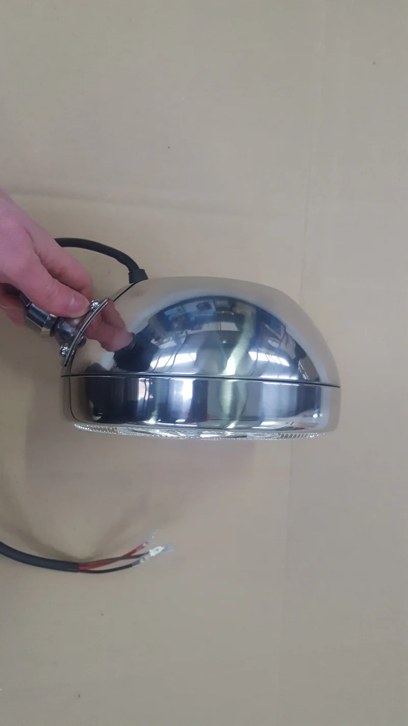 Lampada spot in acciaio inossidabile con anello LED Angel Eye Halo / 12V