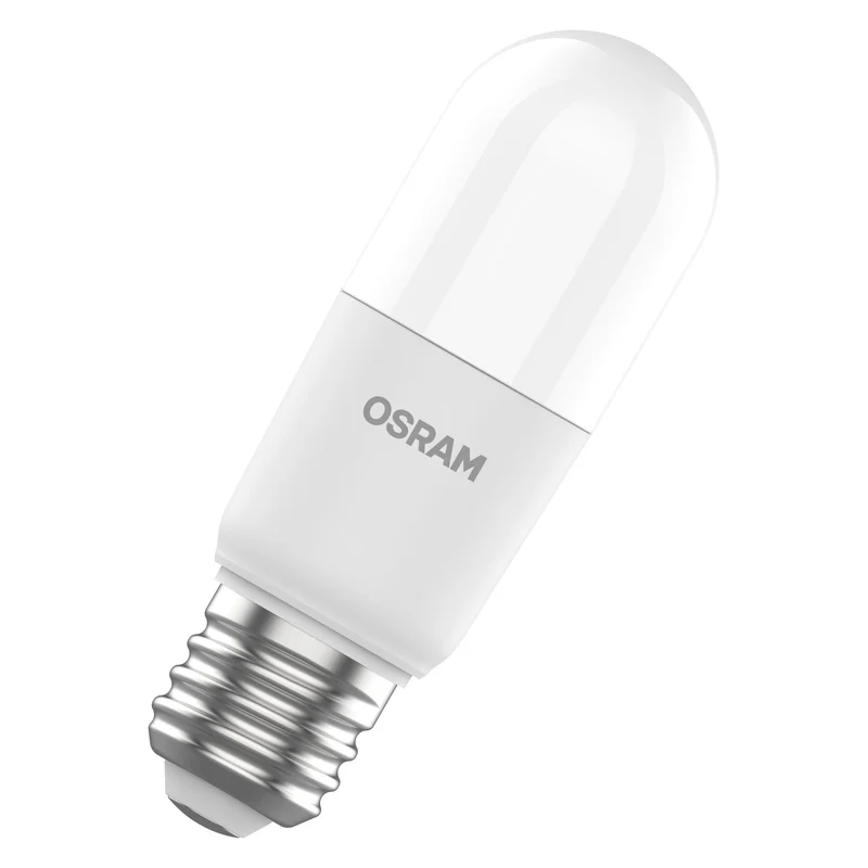Lampada a bastone classica LED PCR 11W 827 satinata E27