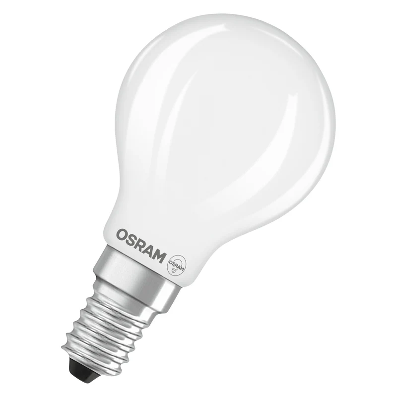 OSRAM SUPERSTAR+ CLASSIC P GLFR 40 Lampadina LED, 2,9W, 470lm, Bianco caldo, E14