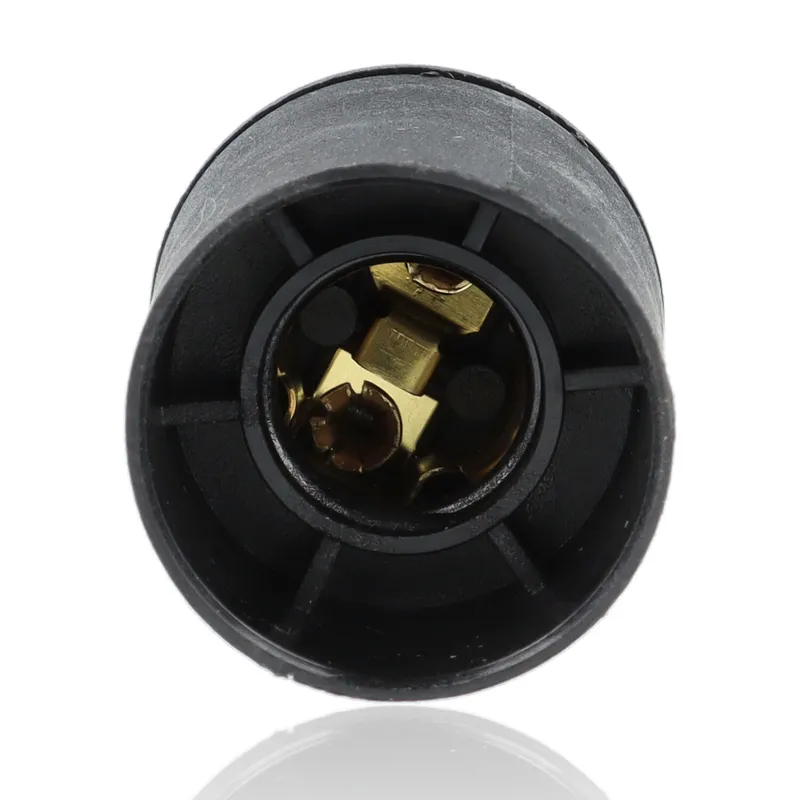 Portalampada nero per lampadine E14 equivalente VIM 2121