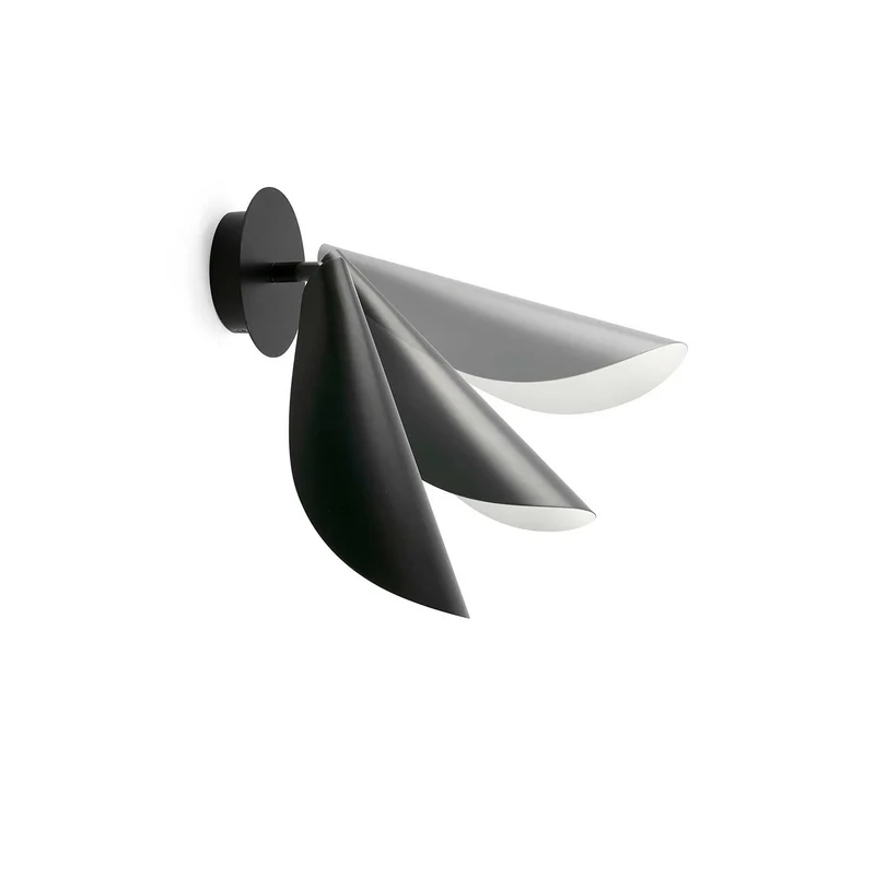 Liggera - Applique murale en acier, style contemporain