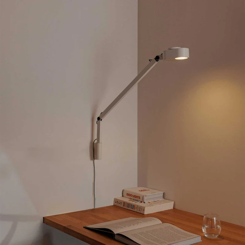 Inviting - Applique murale LED télescopique en acier, style industriel