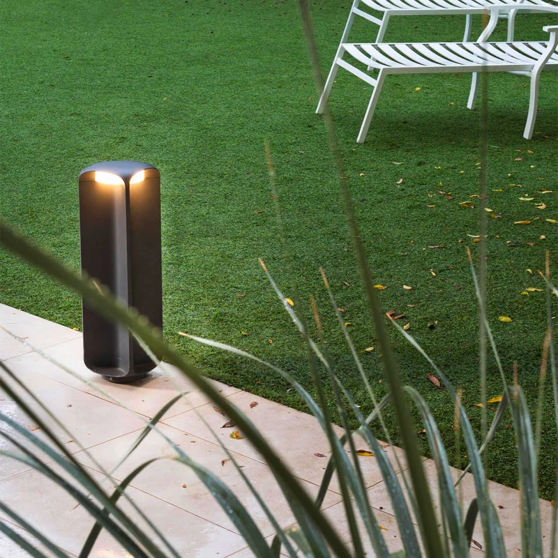 BU-OH - Balise LED en aluminium, style contemporain