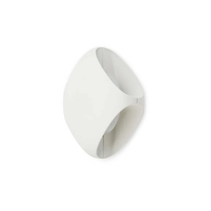 BU-OH - Applique murale LED d’extérieur en acier, style contemporain