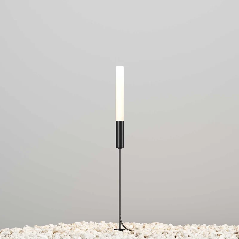 Flare - Piquet LED élancé en aluminium, style contemporain