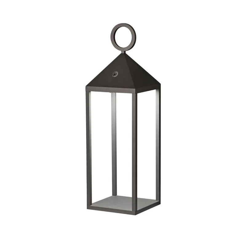 Argus - Lampe à poser portable sans fil en acier, style contemporain