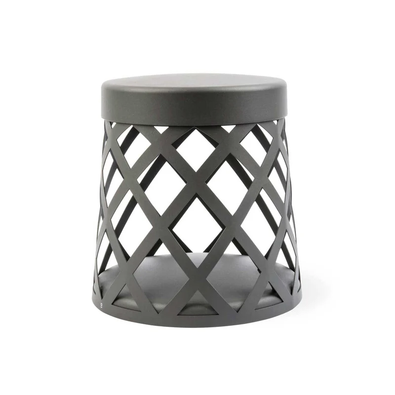 Shadow - Borne LED en aluminium, style contemporain