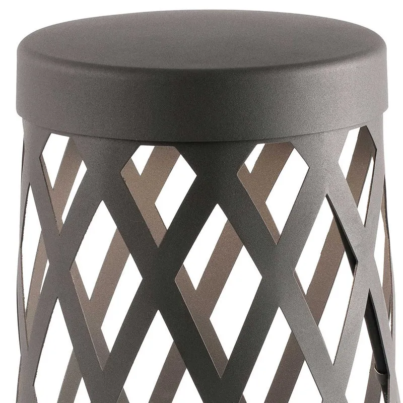 Shadow - Borne LED en aluminium, style contemporain