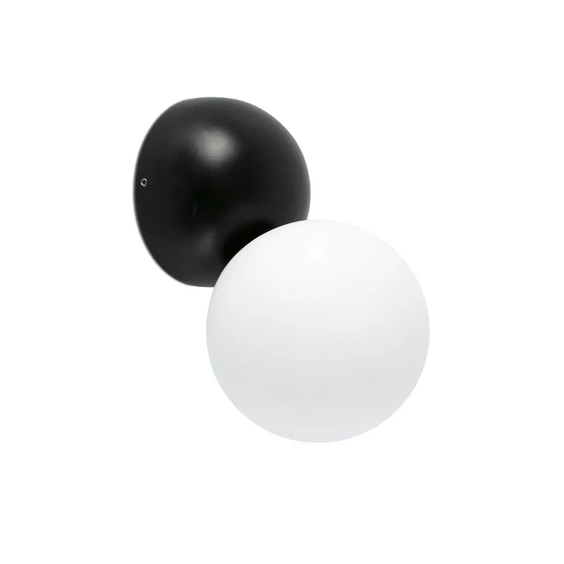 Joy - Applique murale LED en acier et verre, style contemporain