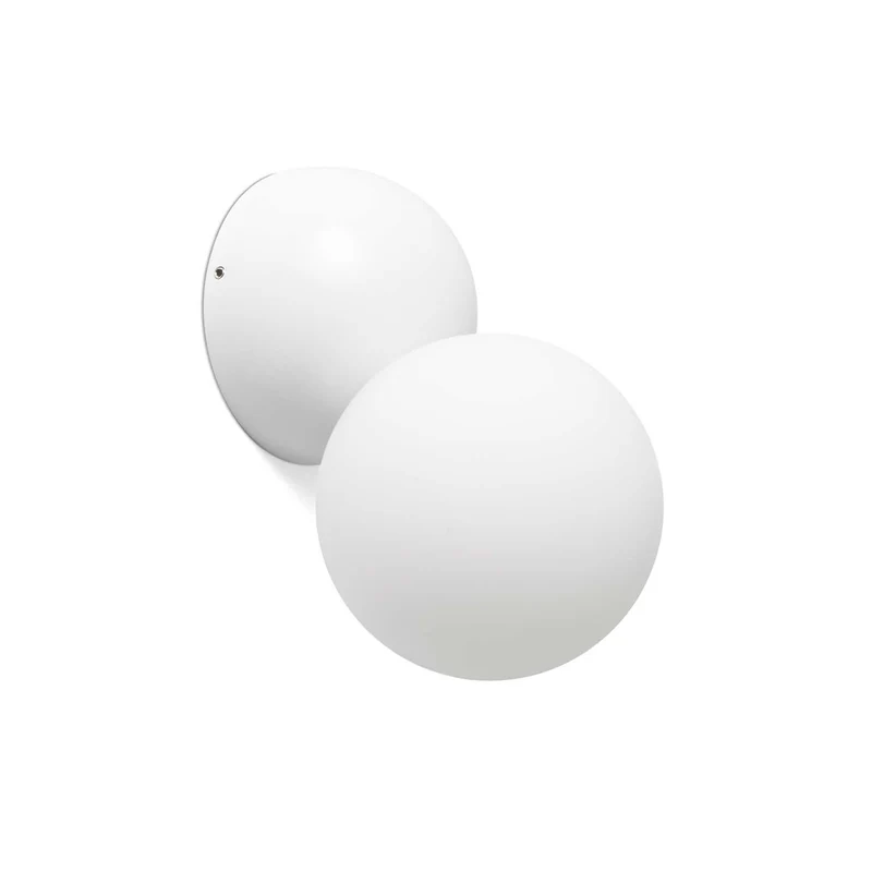 Joy - Applique murale LED en acier et verre, style contemporain