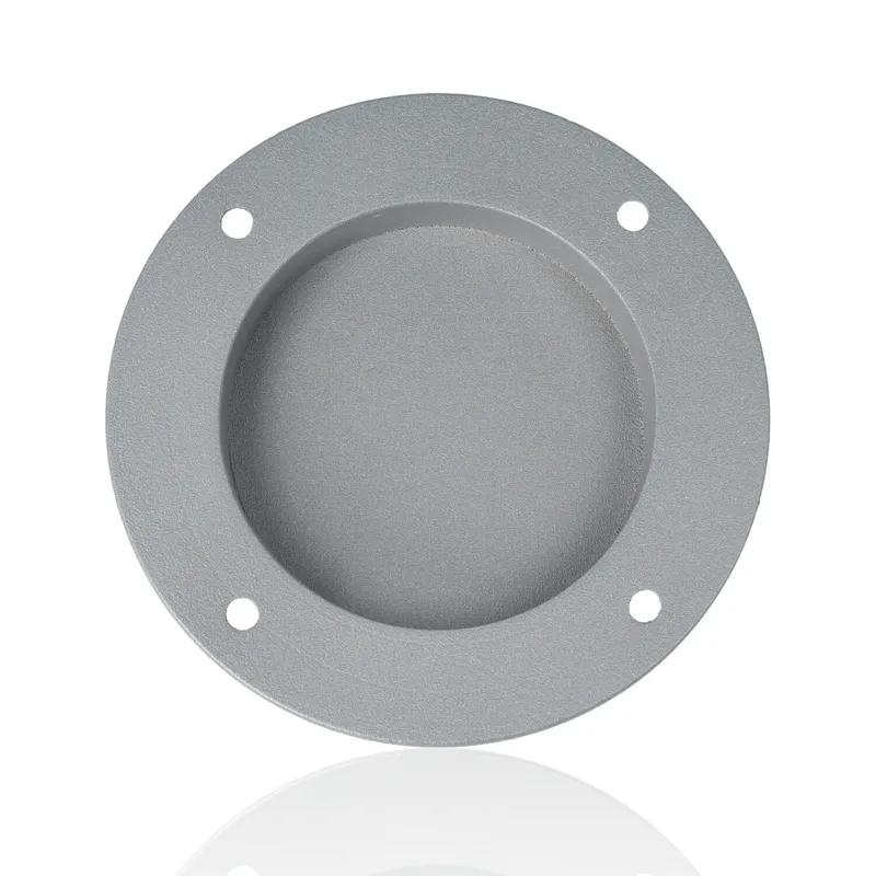 Guscio per segnapasso calpestabile diam.86mm con una feritoia d'illuminazione