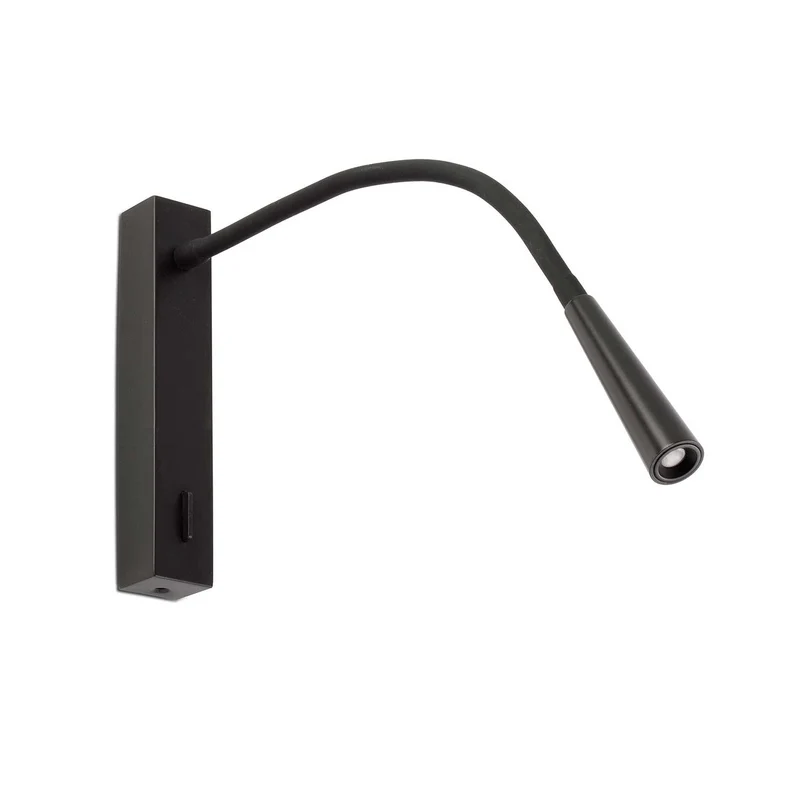 Flin - Applique murale LED en acier, style moderne