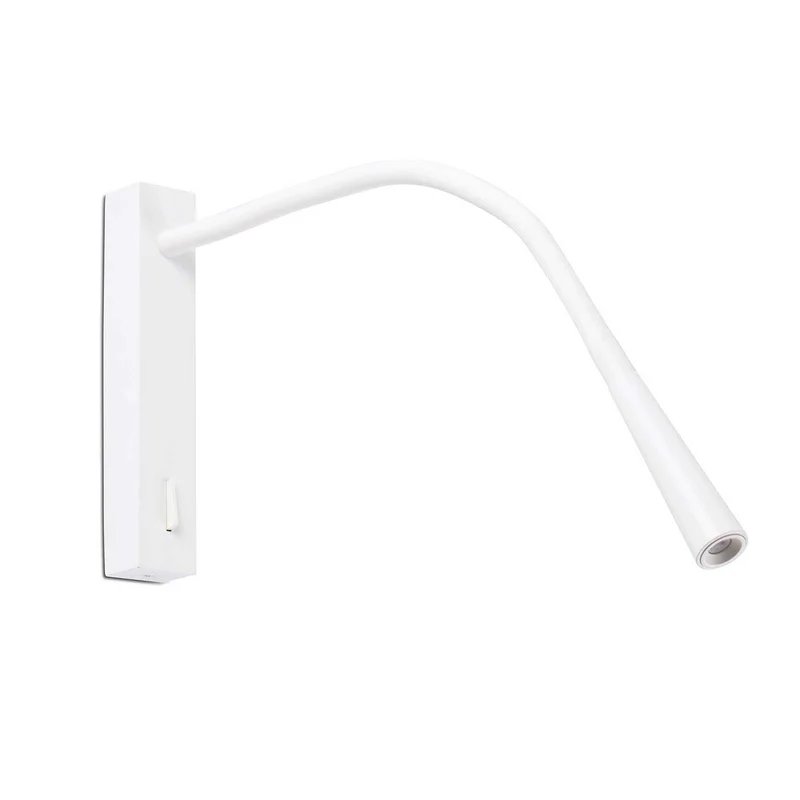 Flin - Applique murale LED en acier, style moderne