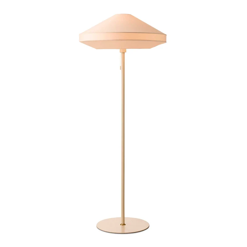 Paris Soft - Lampadaire en métal et textile, style vintage et scandinave