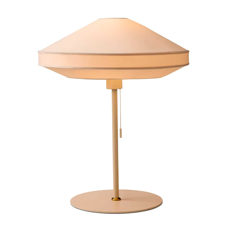 Paris Soft - Lampe à poser en métal et textile, style contemporain et vintage