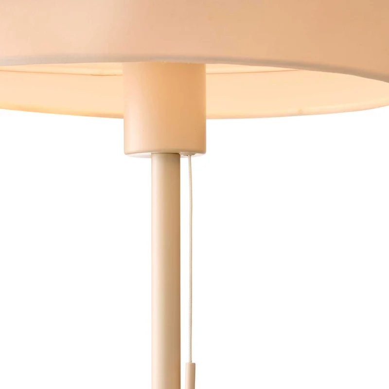 Paris Soft - Lampe à poser en métal et textile, style contemporain et vintage