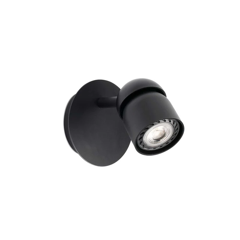 Coco - Applique murale orientable en acier, style contemporain