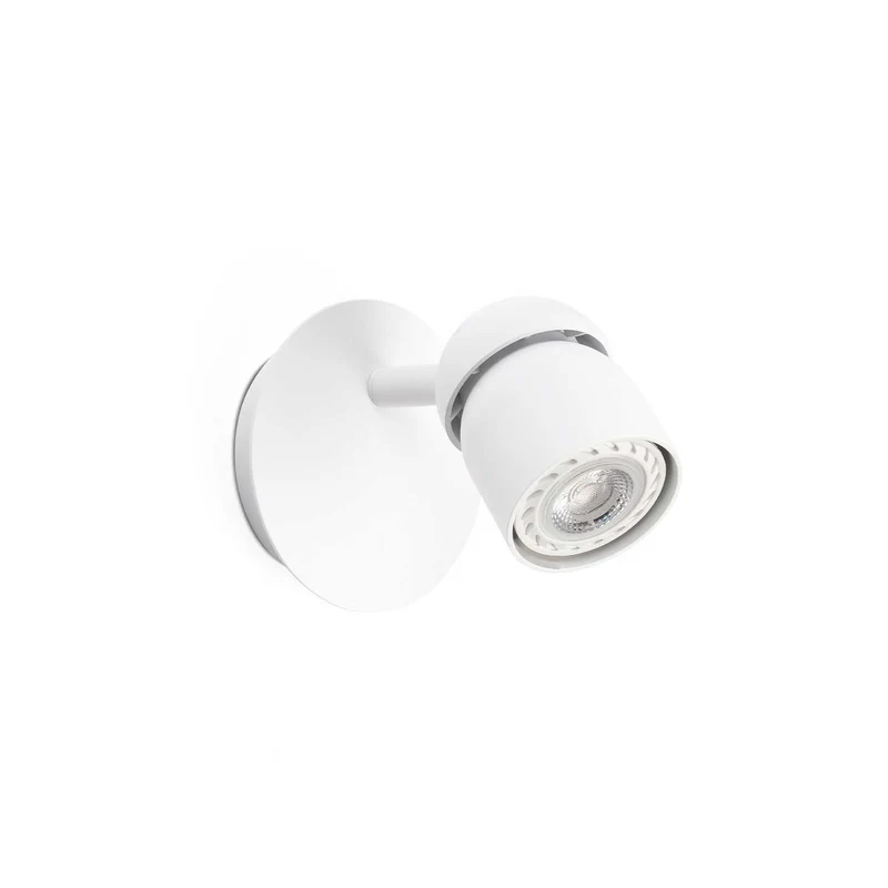 Coco - Applique murale orientable en acier, style contemporain